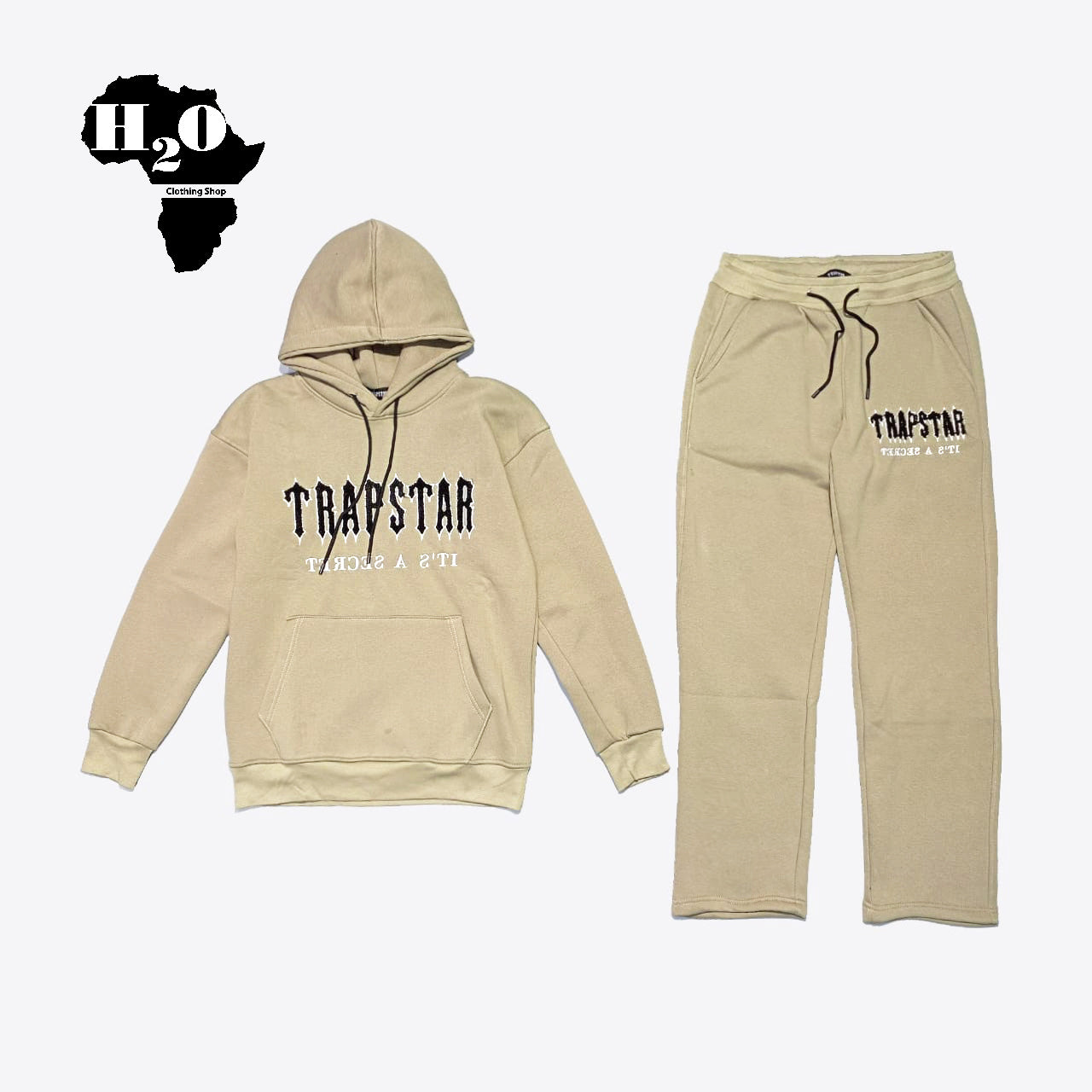 Trap star black logo set
