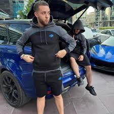 Syna shorts hoodie set