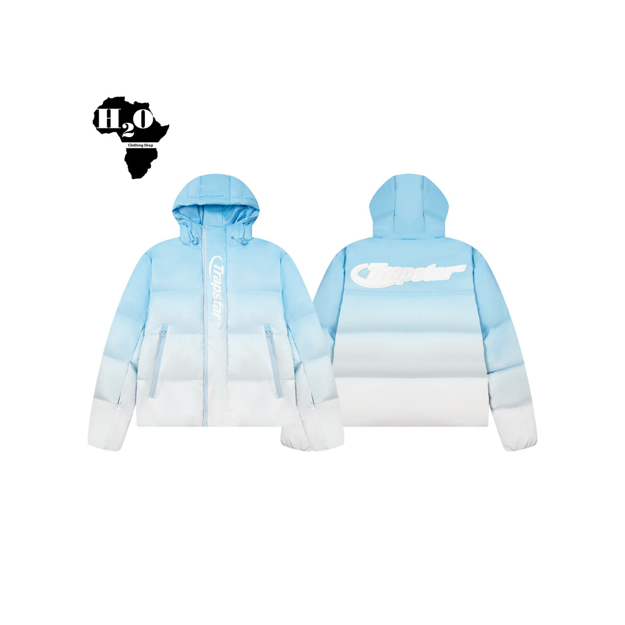 Trap star baby blue jacket