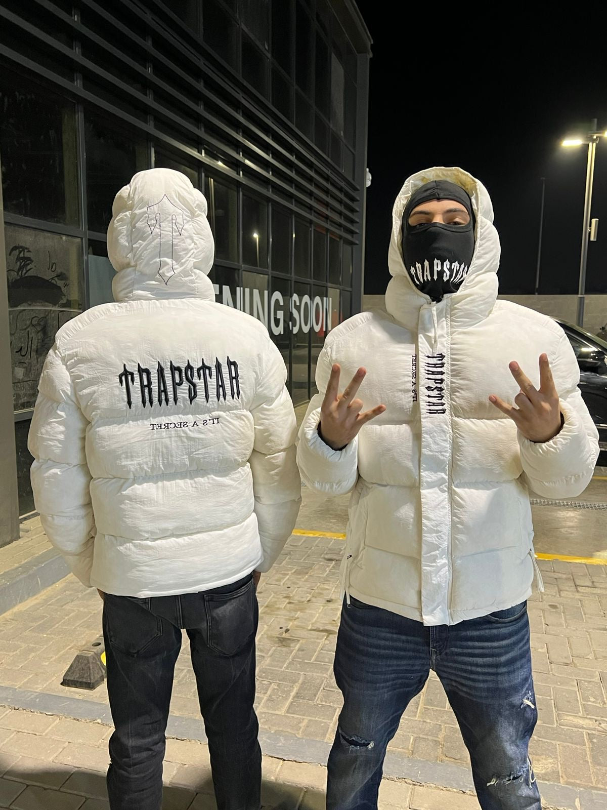 Trap star puffer jacket