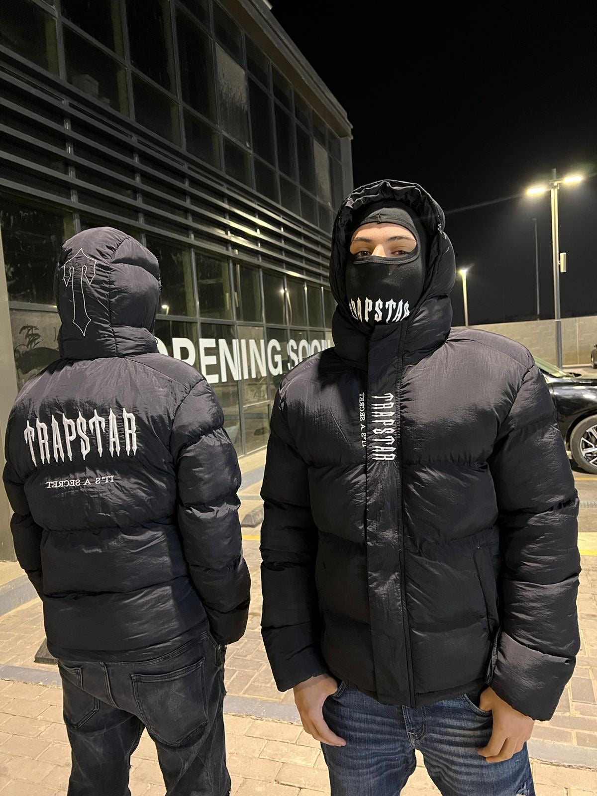 Trap star puffer jacket