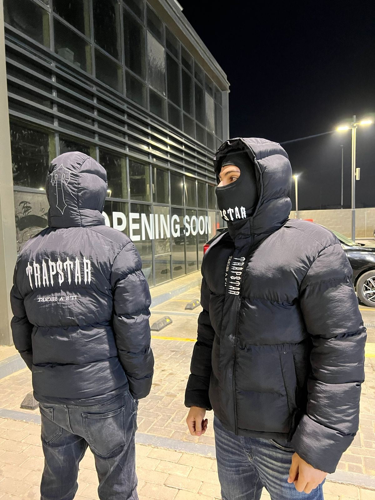 Trap star puffer jacket