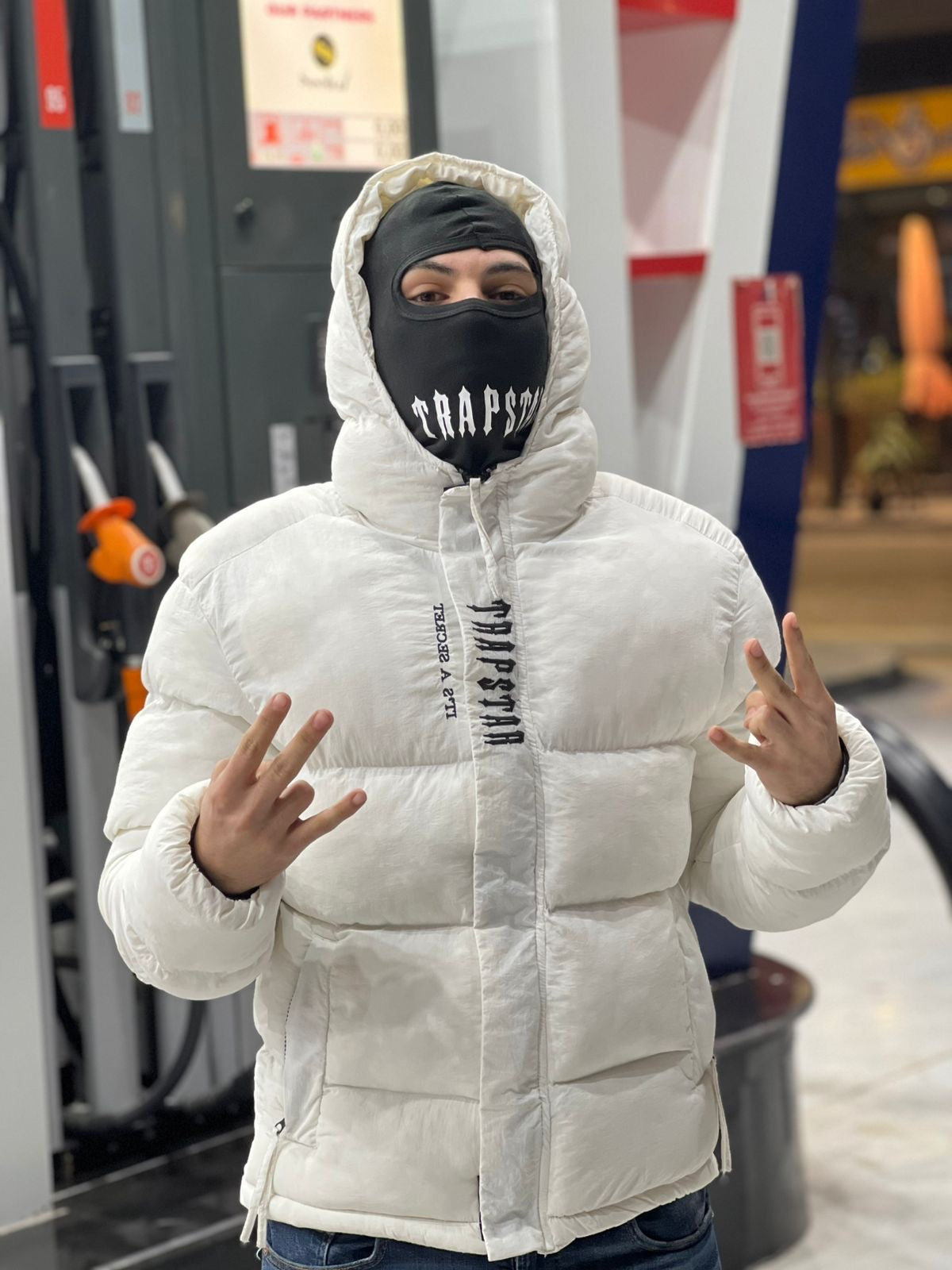 Trap star puffer jacket