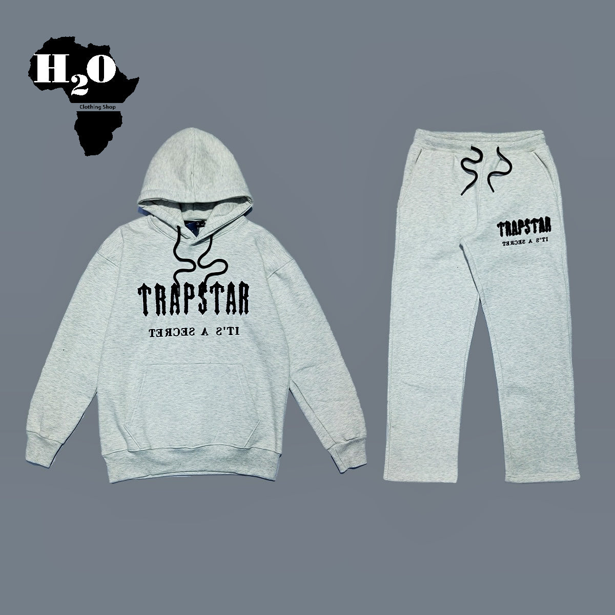 Trap star black logo set