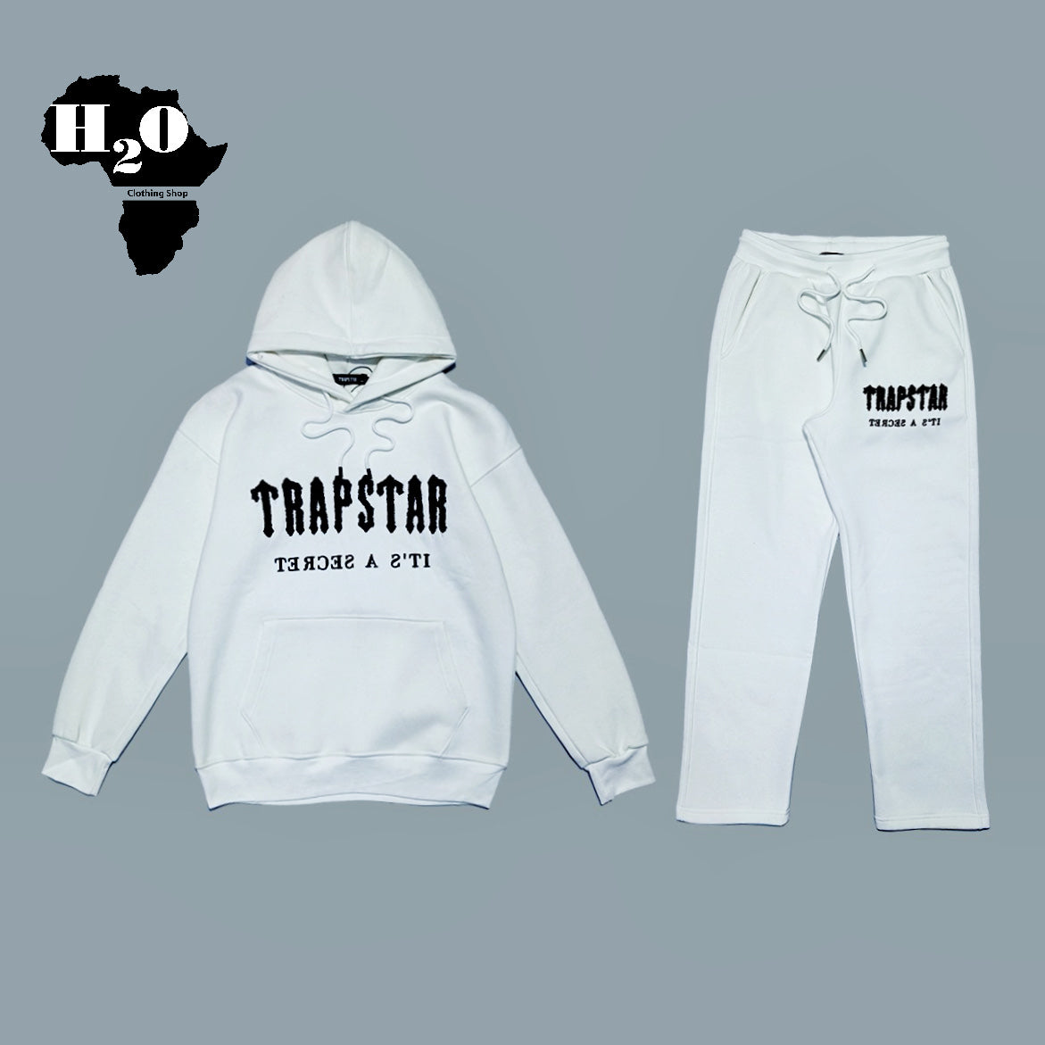 Trap star black logo set