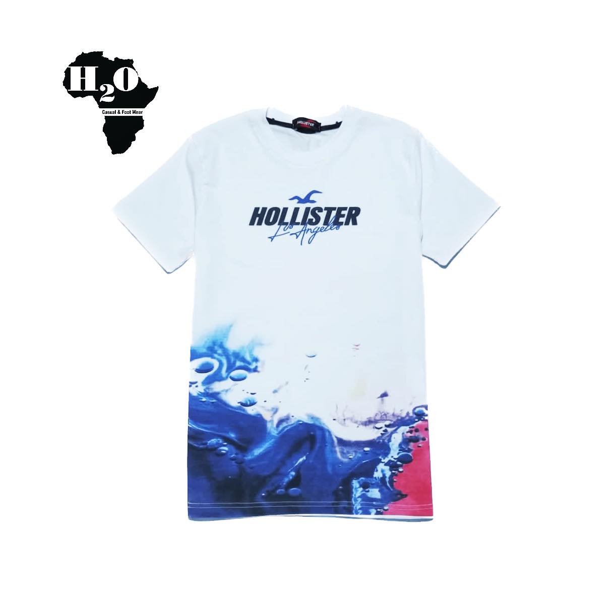 Hollister digital Print T-Shirt