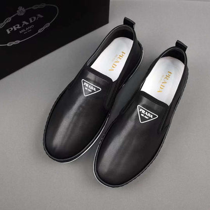 Prada light leather shoes