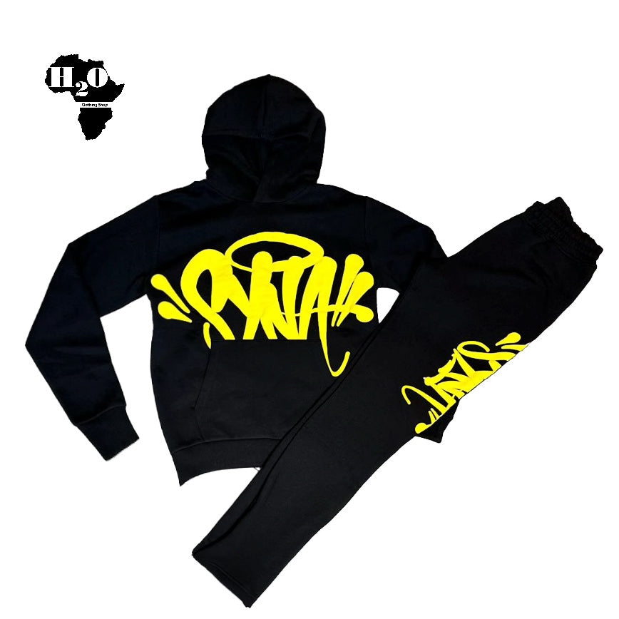 Black Syna with yellow logo