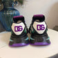 DG purple green sneakers