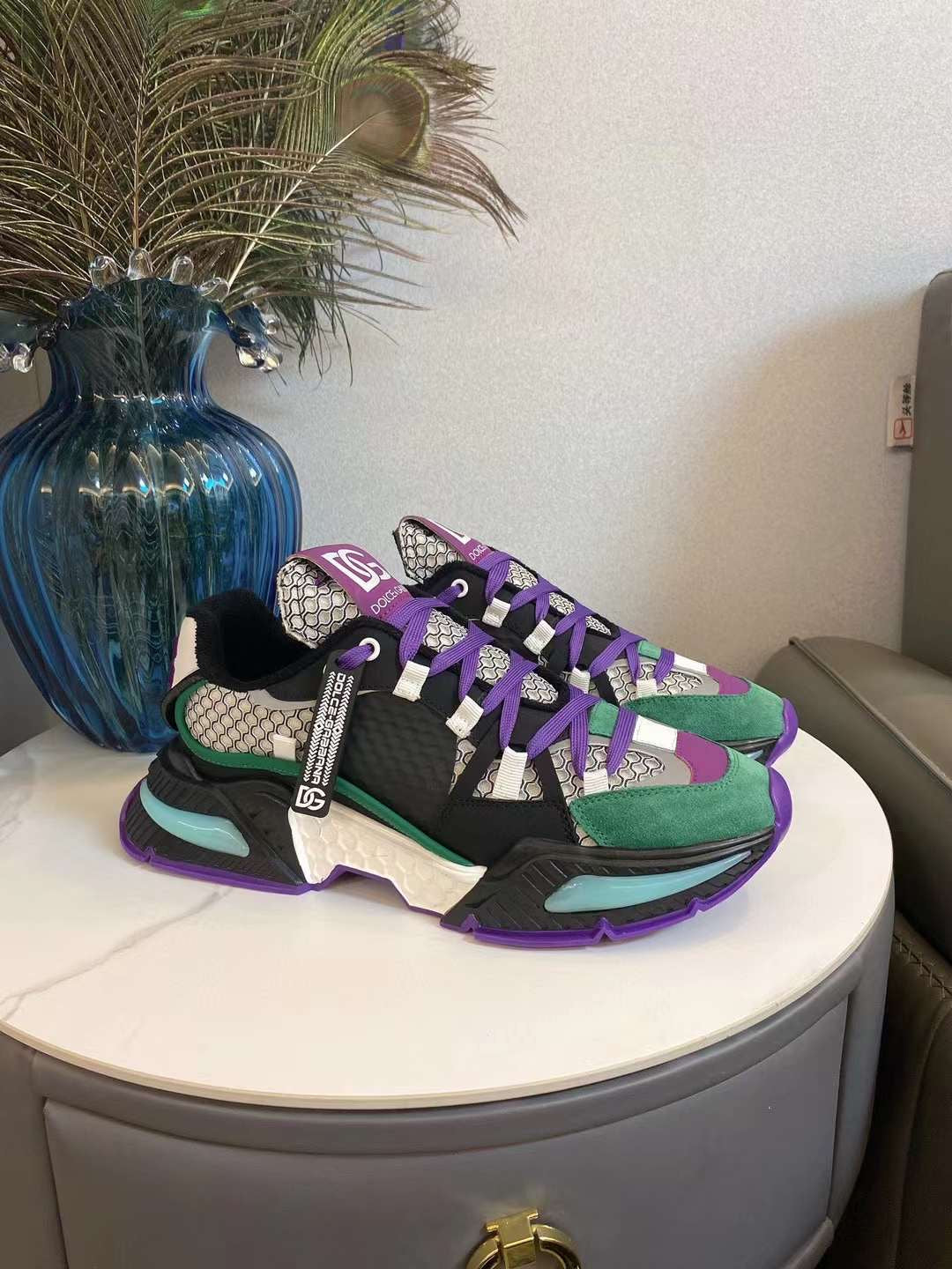 DG purple green sneakers