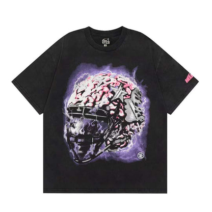 Hellstar helmet Oversized T-Shirt