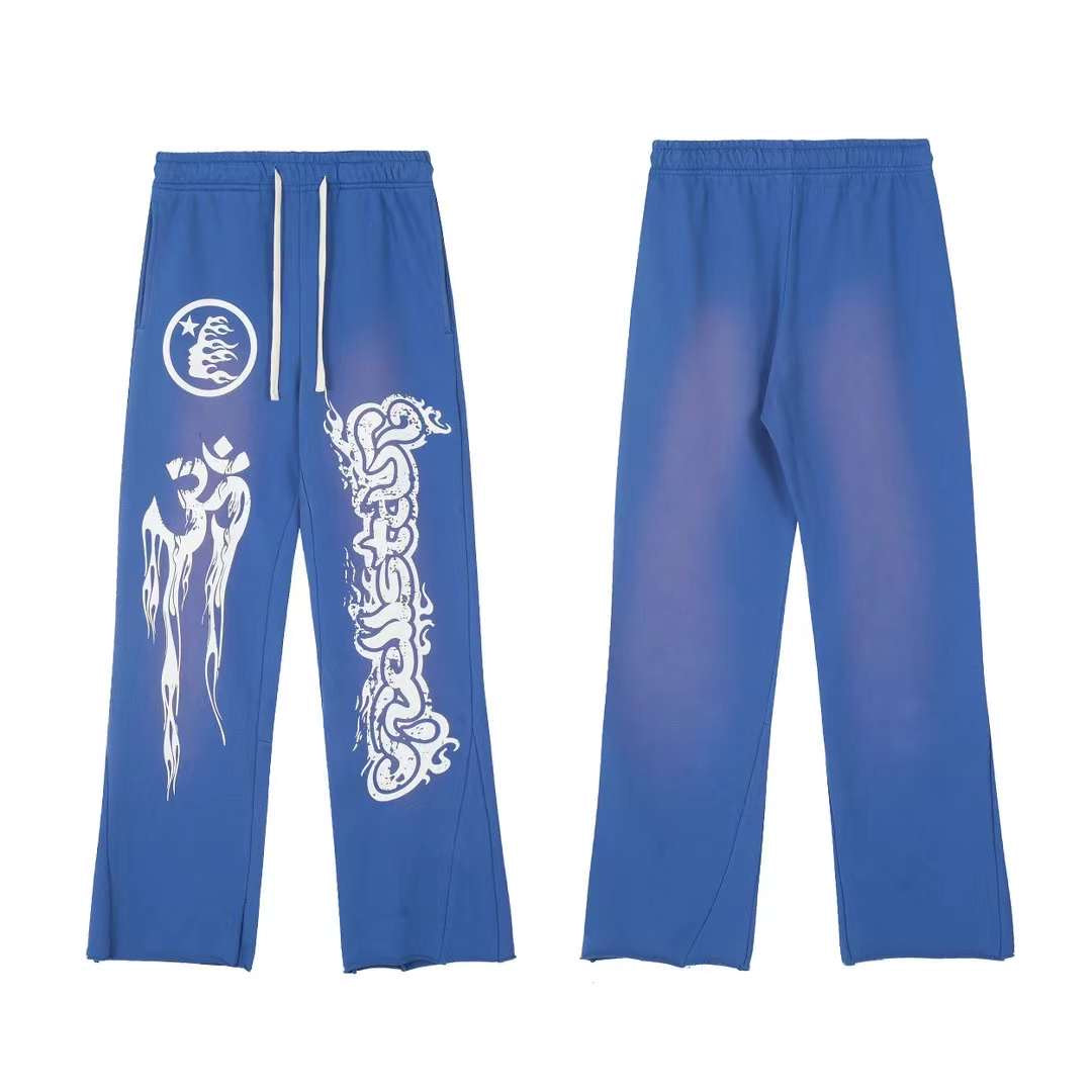 Hellstar wide leg sweatpants