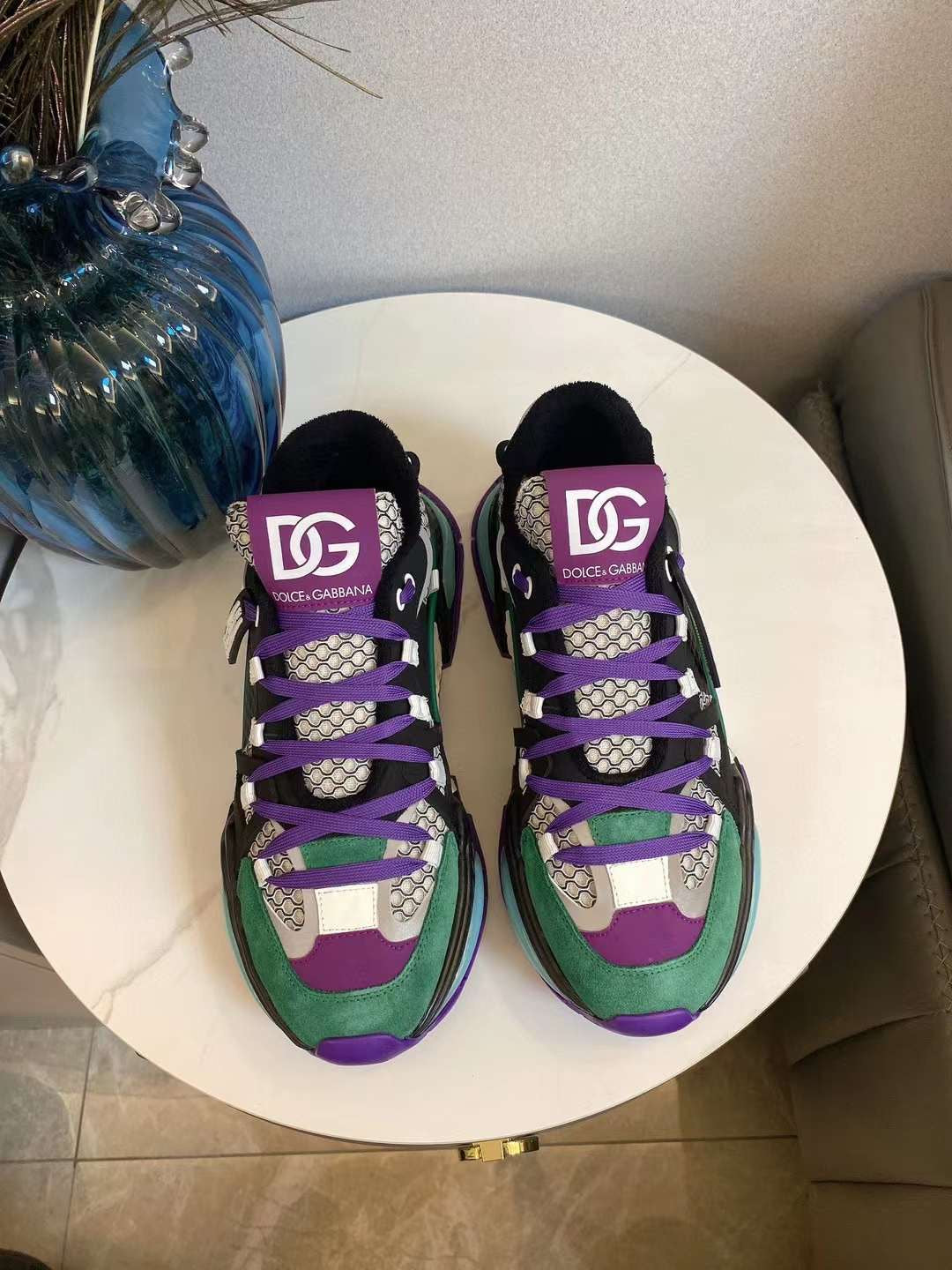 DG purple green sneakers