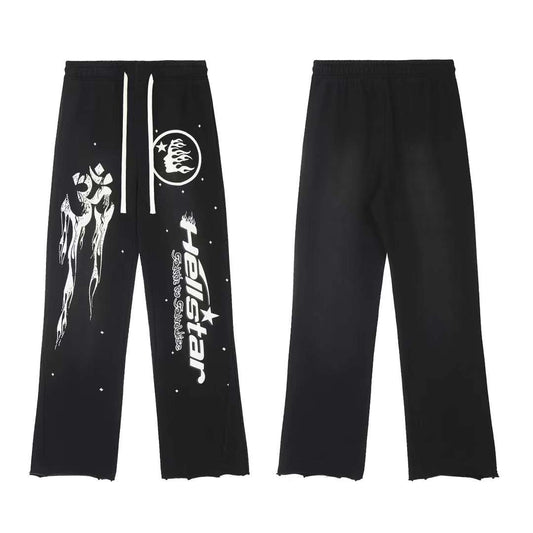 Hellstar wide leg sweatpants