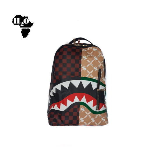 Bape leather BackPack