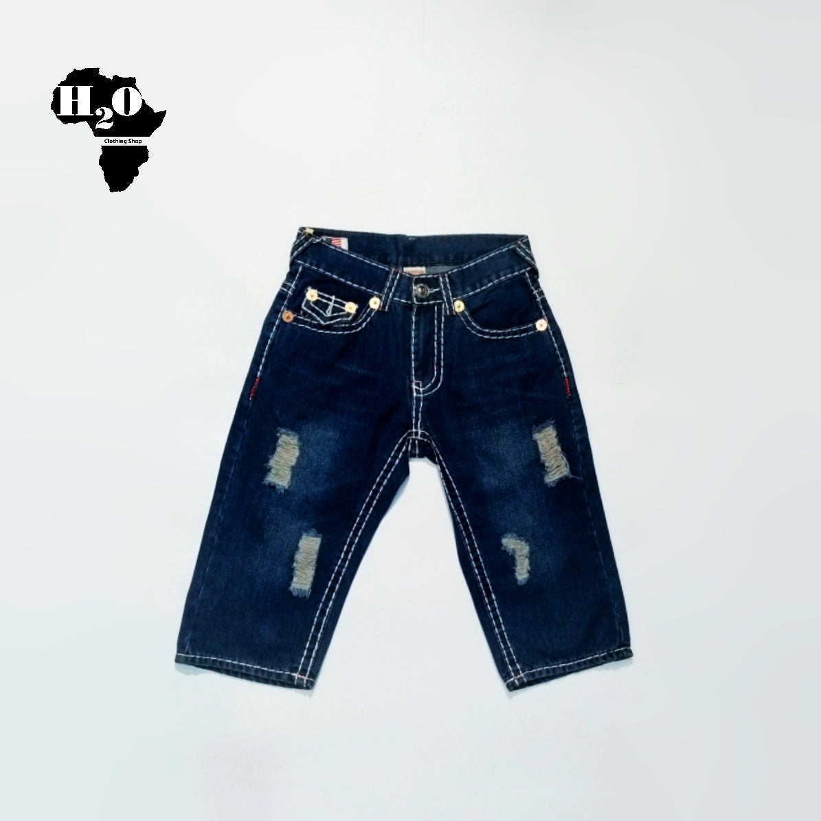 True jeans shorts