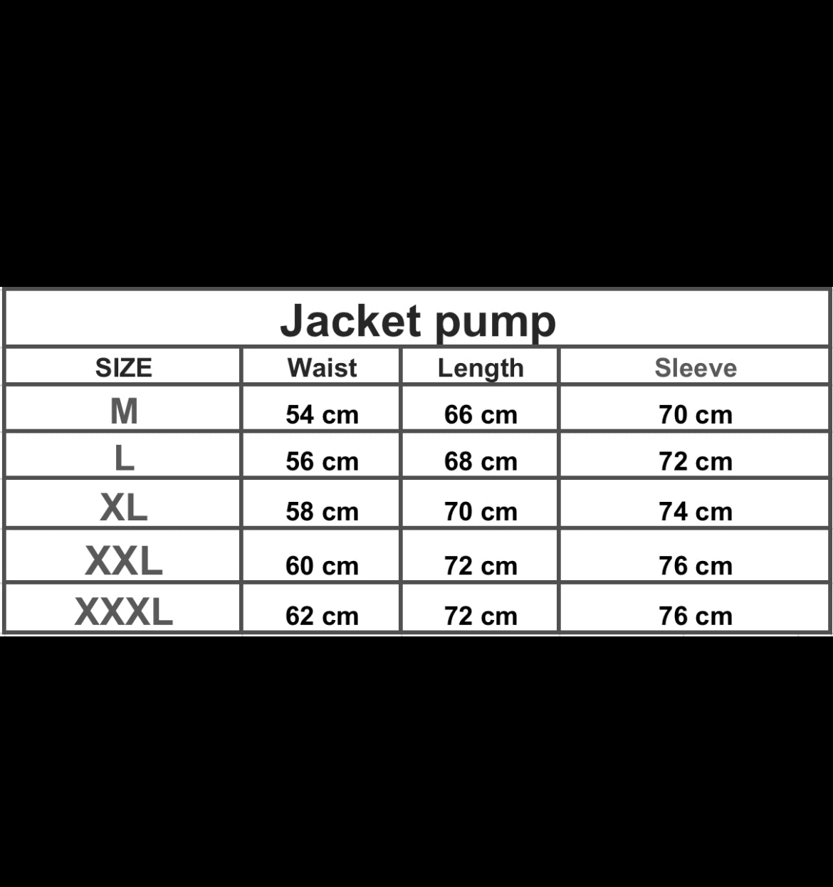 AR Pump Jacket