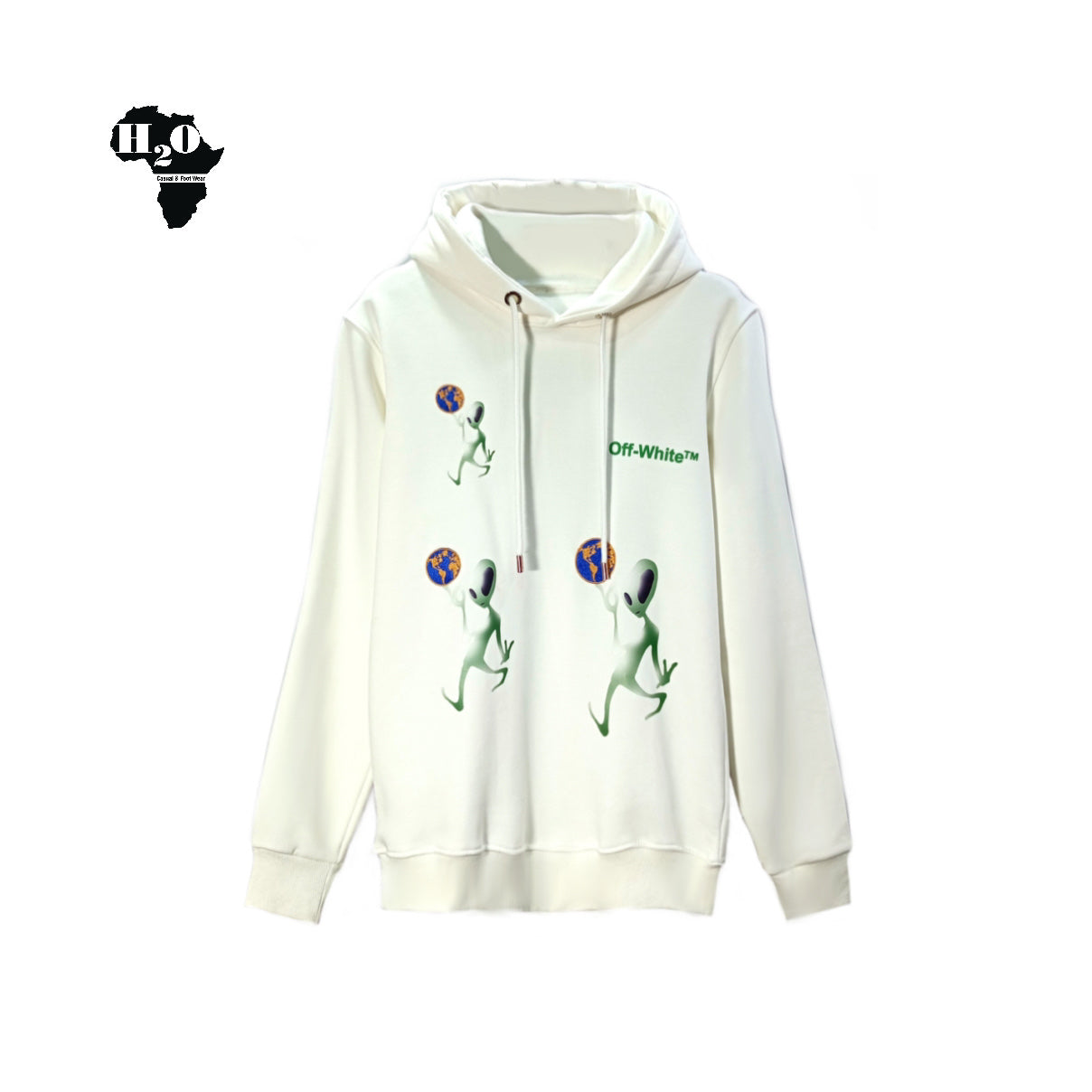 Off white plant hoodie